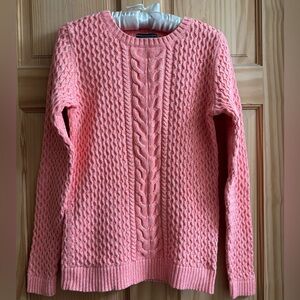 L.L. Bean Small Coral Pullover Sweater